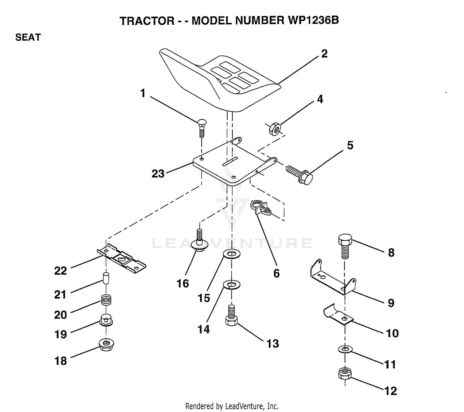 TRACTOR-SEAT