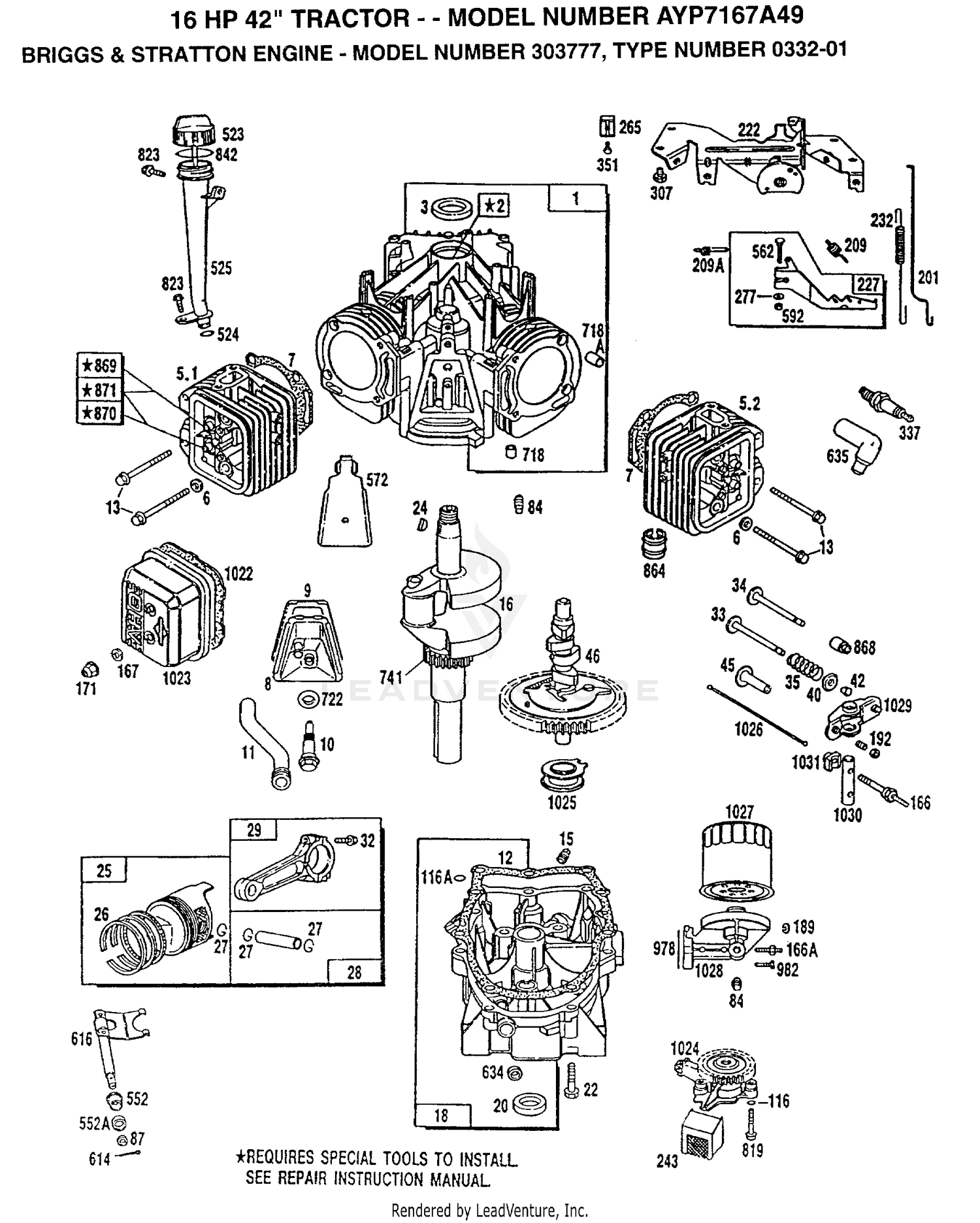 ENGINE 16 HP DETAILS PT.1