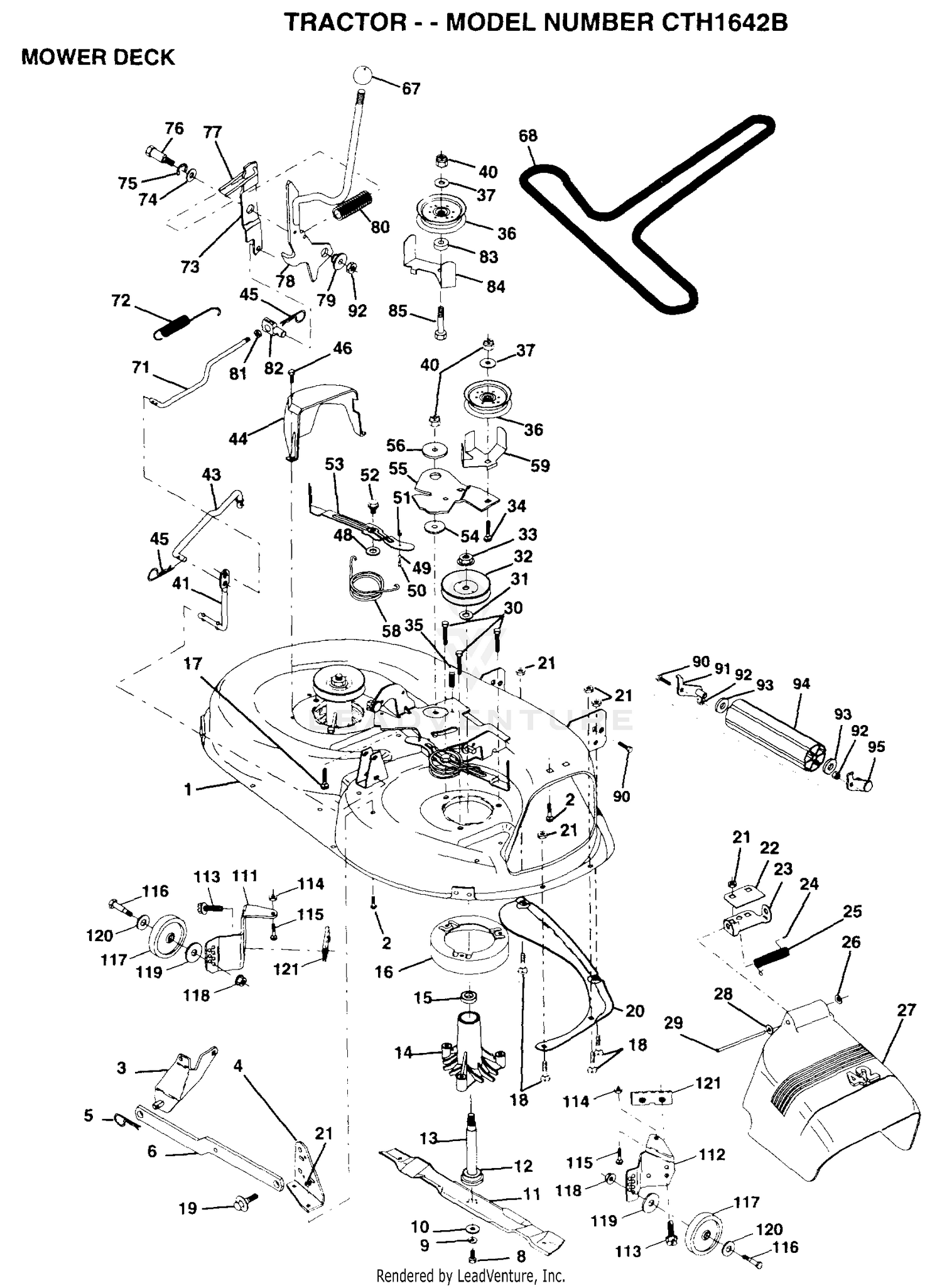 MOWER DECK