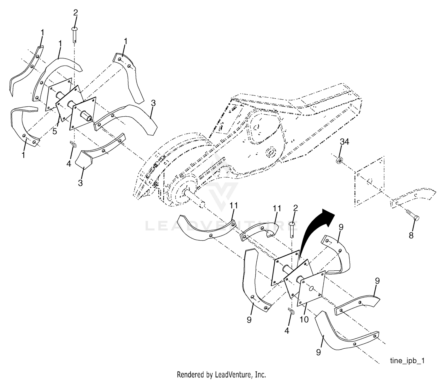 Tine Assembly