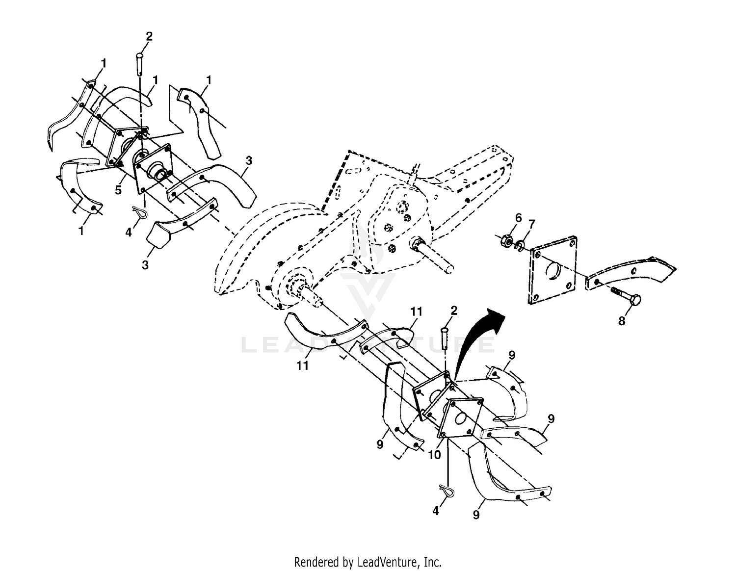 Tine Assembly