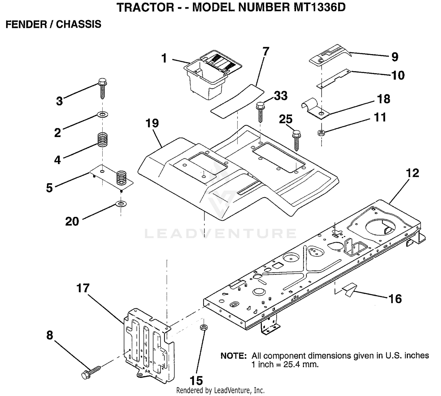 FENDER/CHASSIS