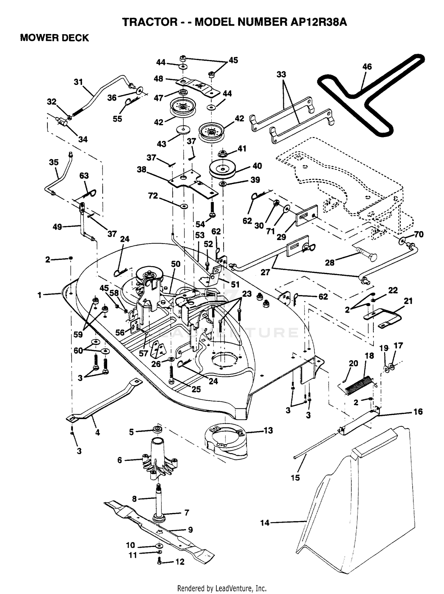 MOWER DECK