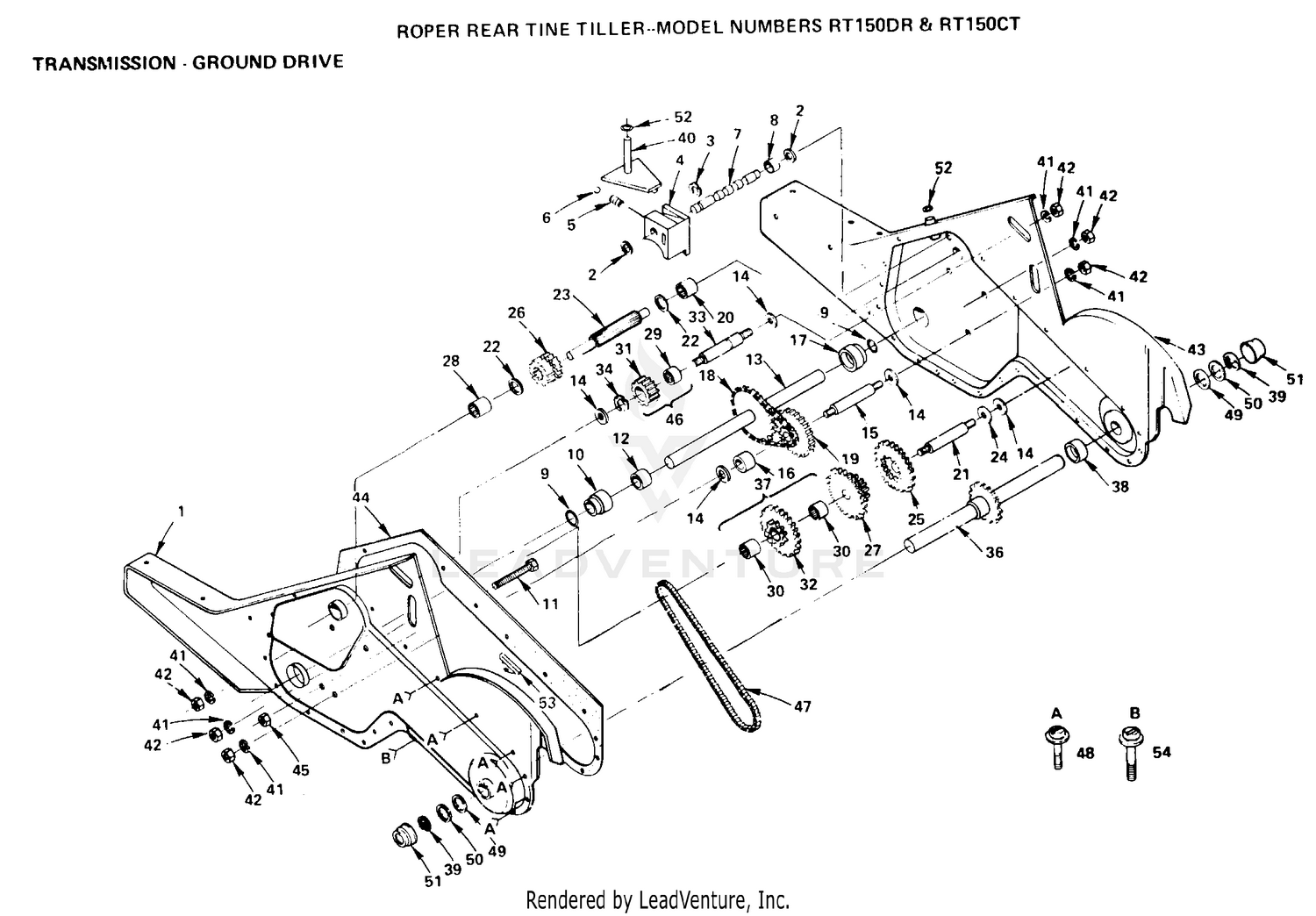 TRANSMISSION P/N BREAKOUT