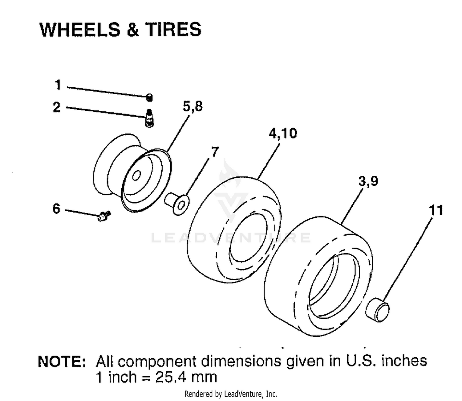WHEELS AND TIRES