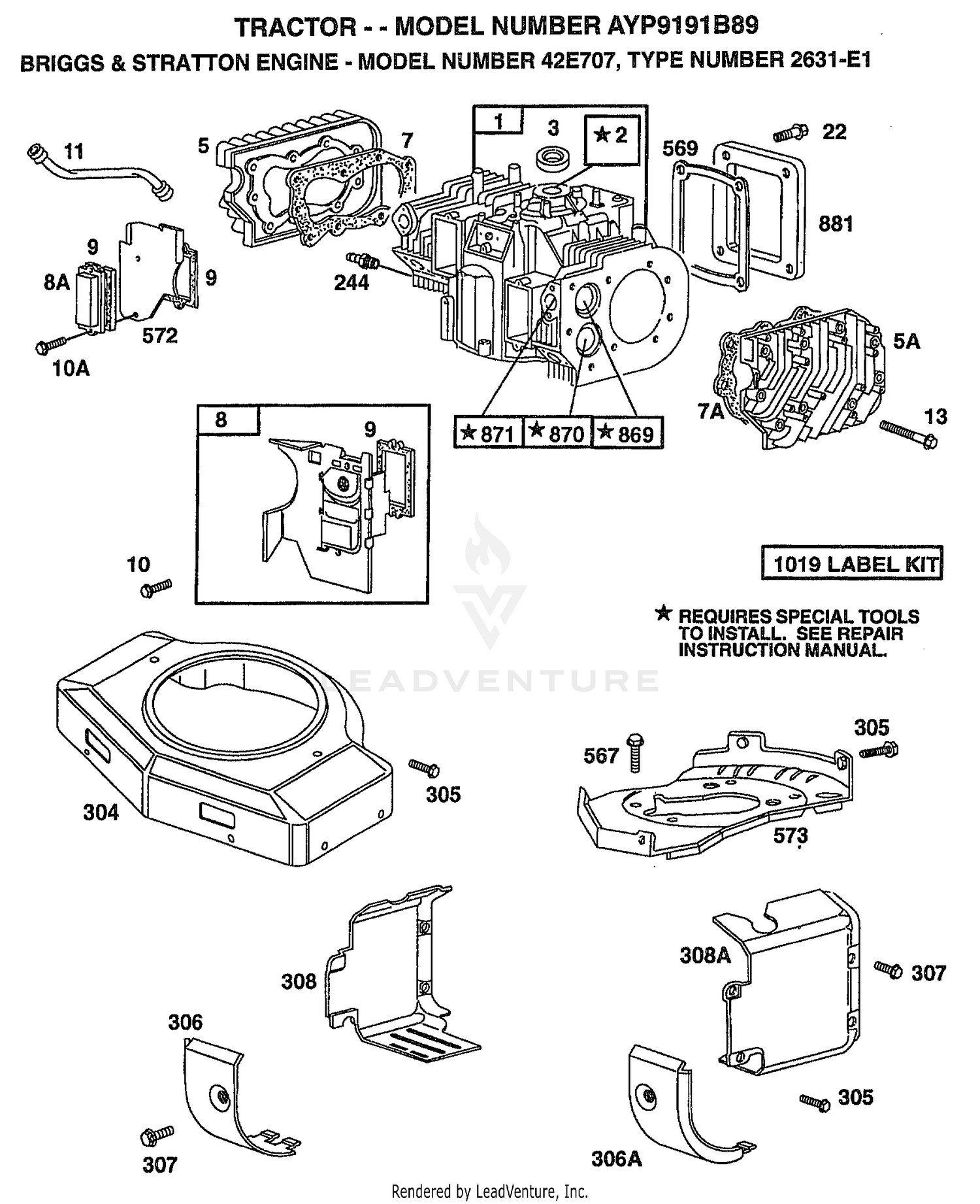 BRIGGS AND STRATTON ENGINE