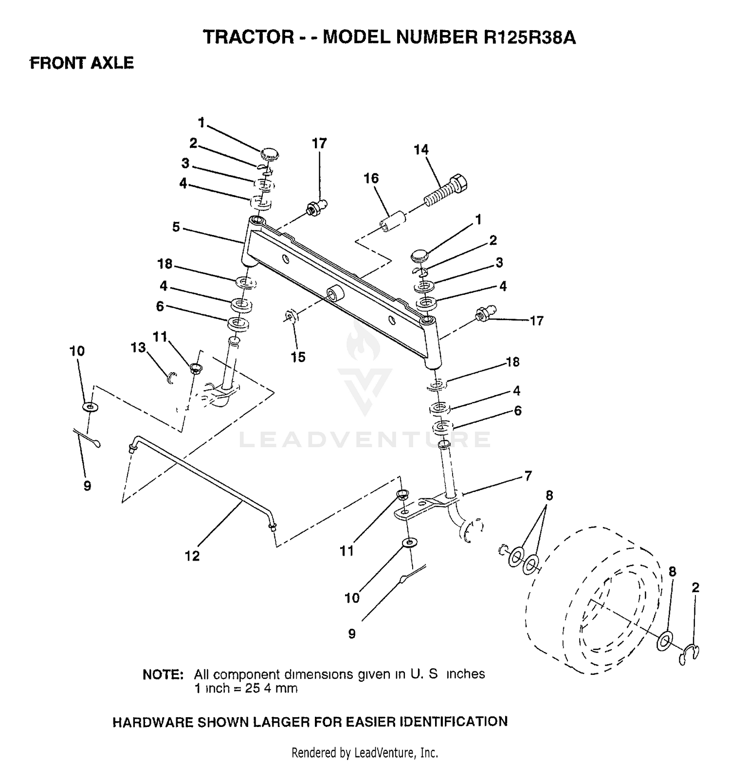 FRONT AXLE