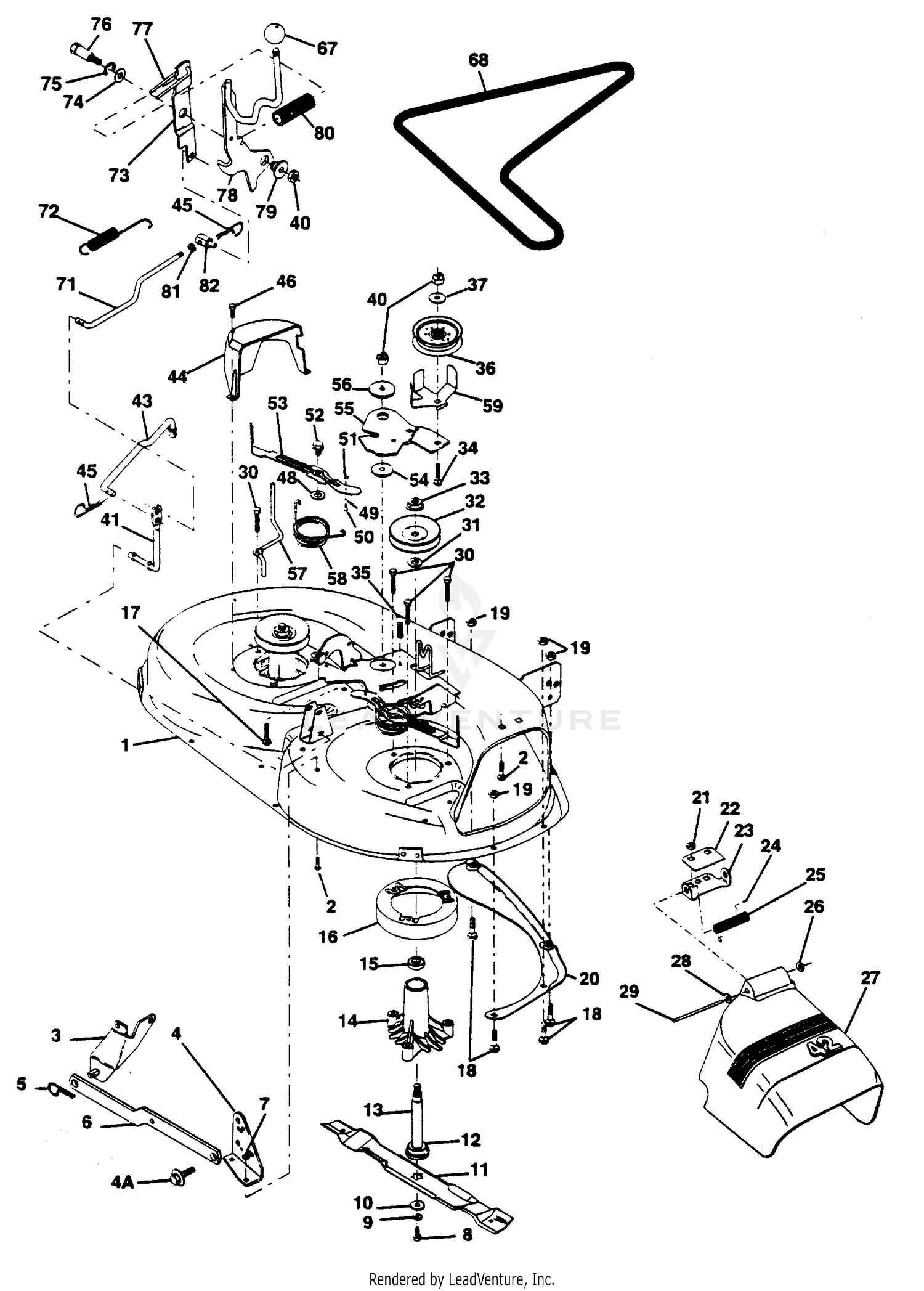 MOWER DECK