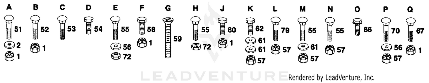 HARDWARE (MOWER DECK)