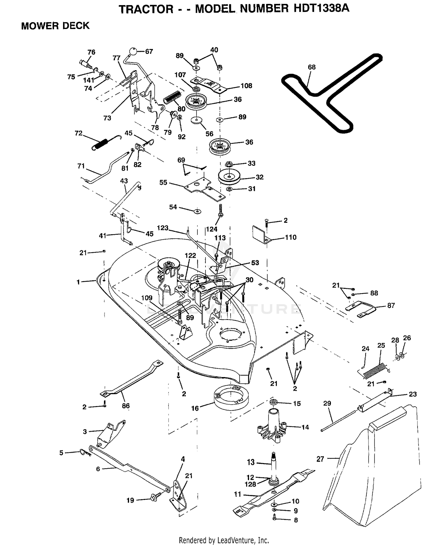 MOWER DECK