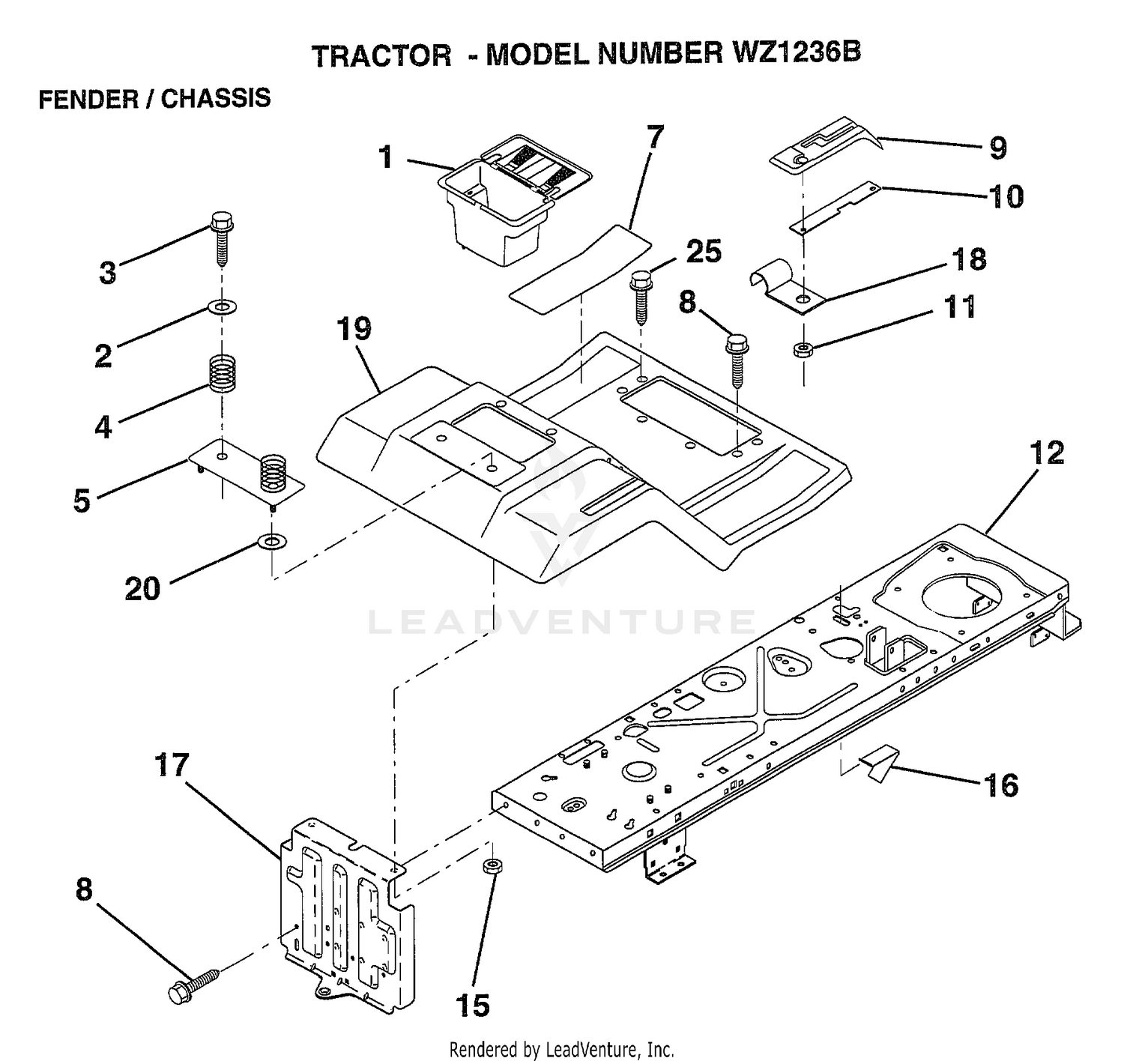 FENDER/CHASSIS