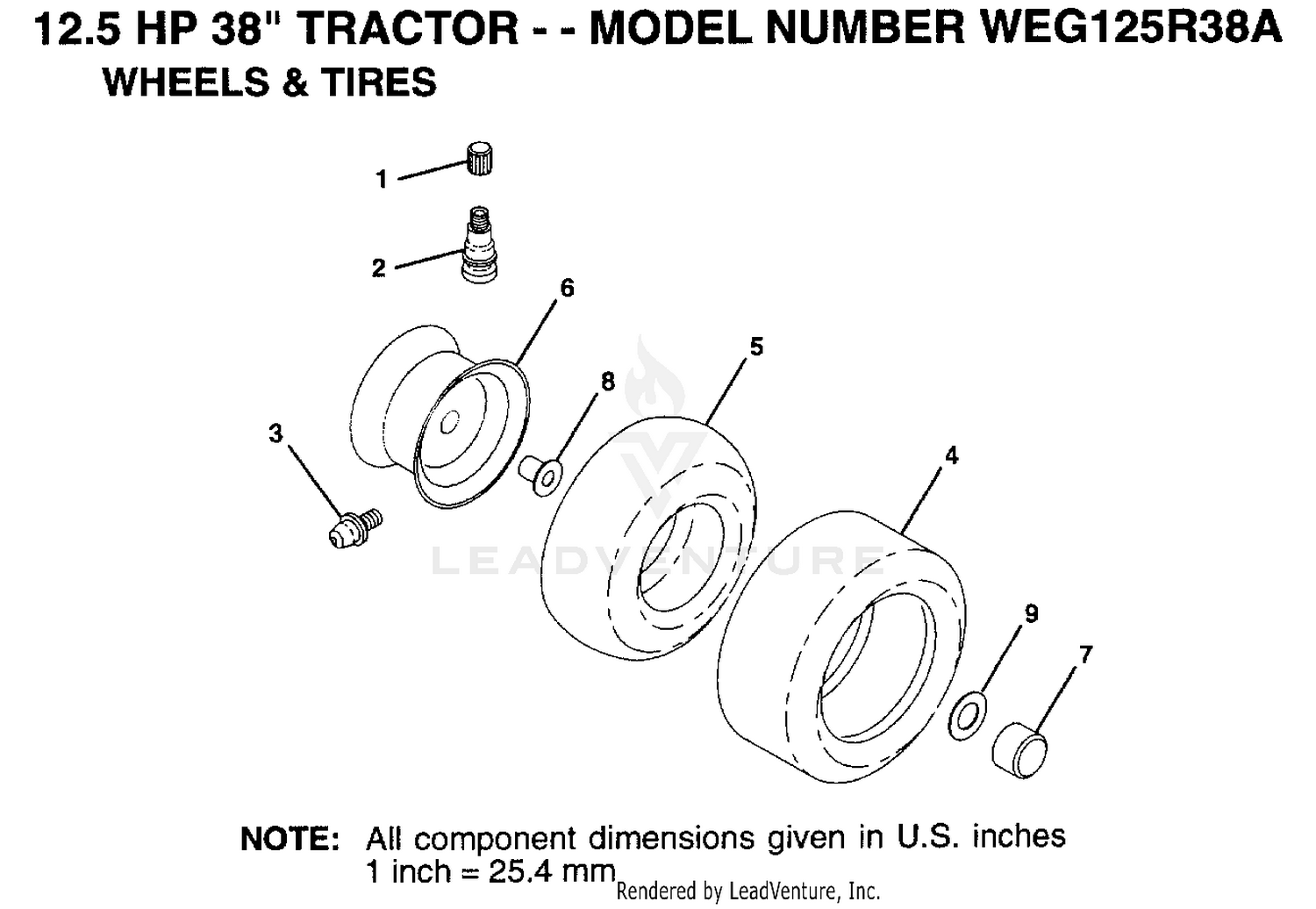 WHEELS AND TIRES
