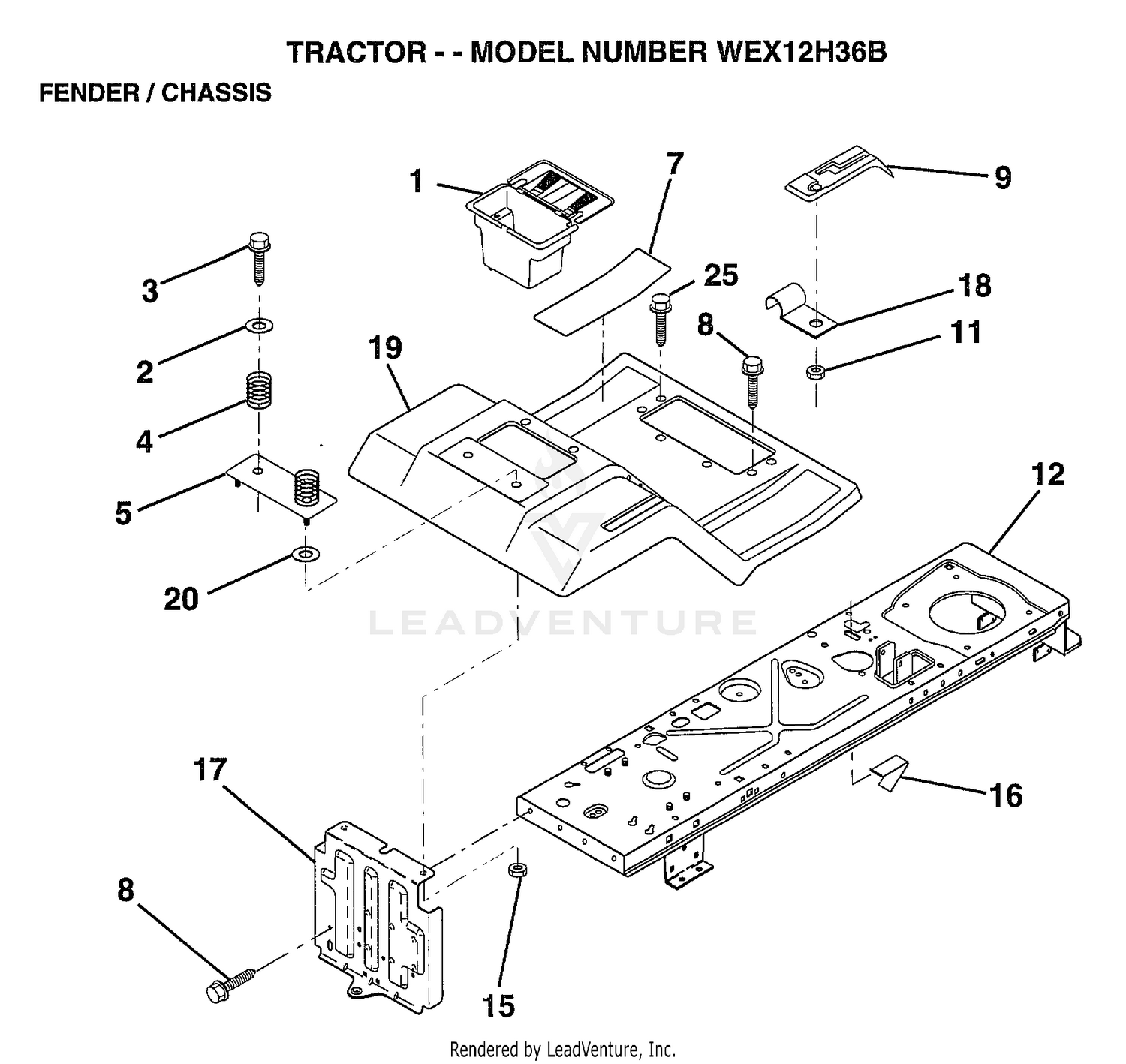 FENDER/CHASSIS