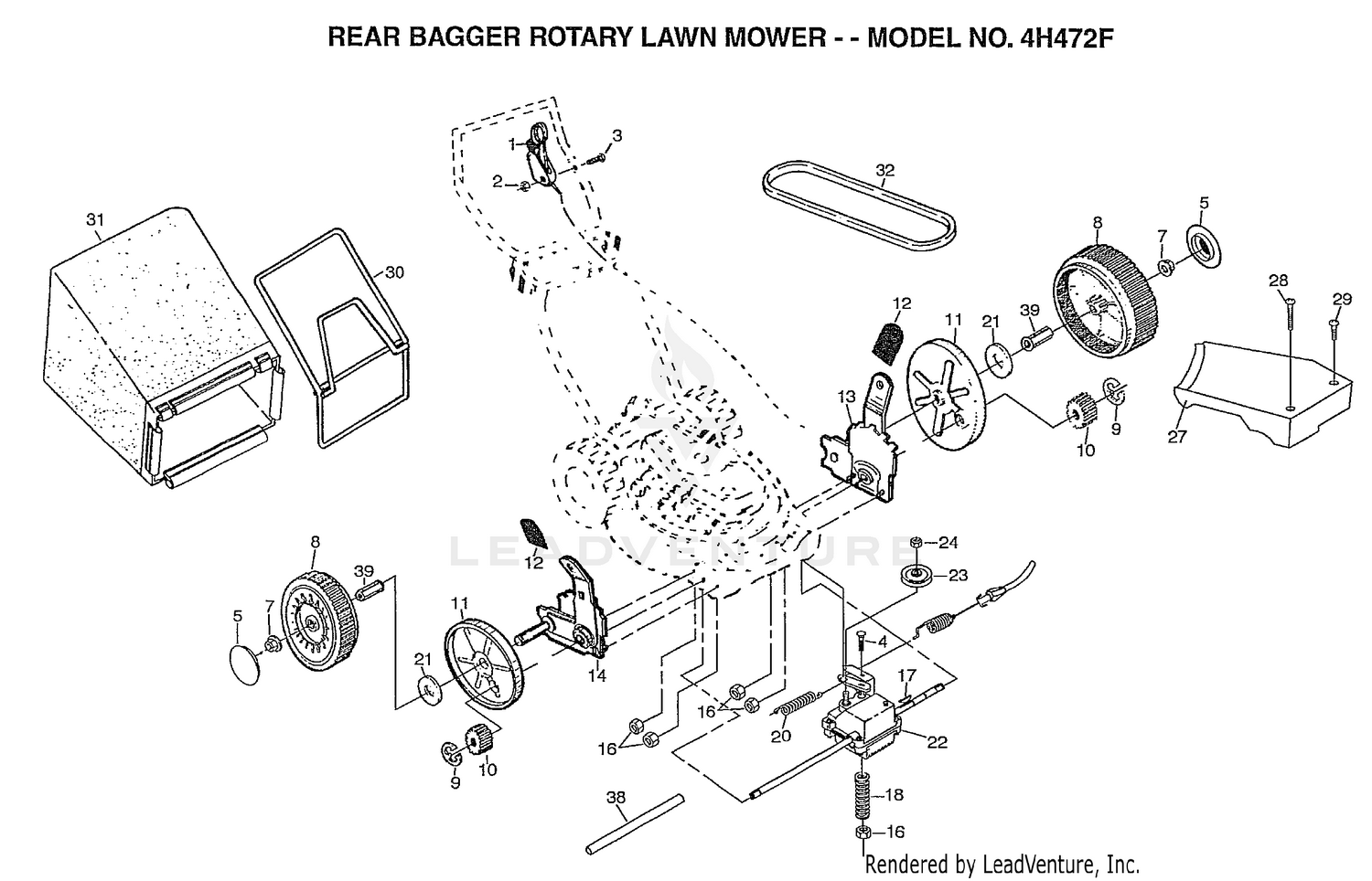 REAR BAGGER