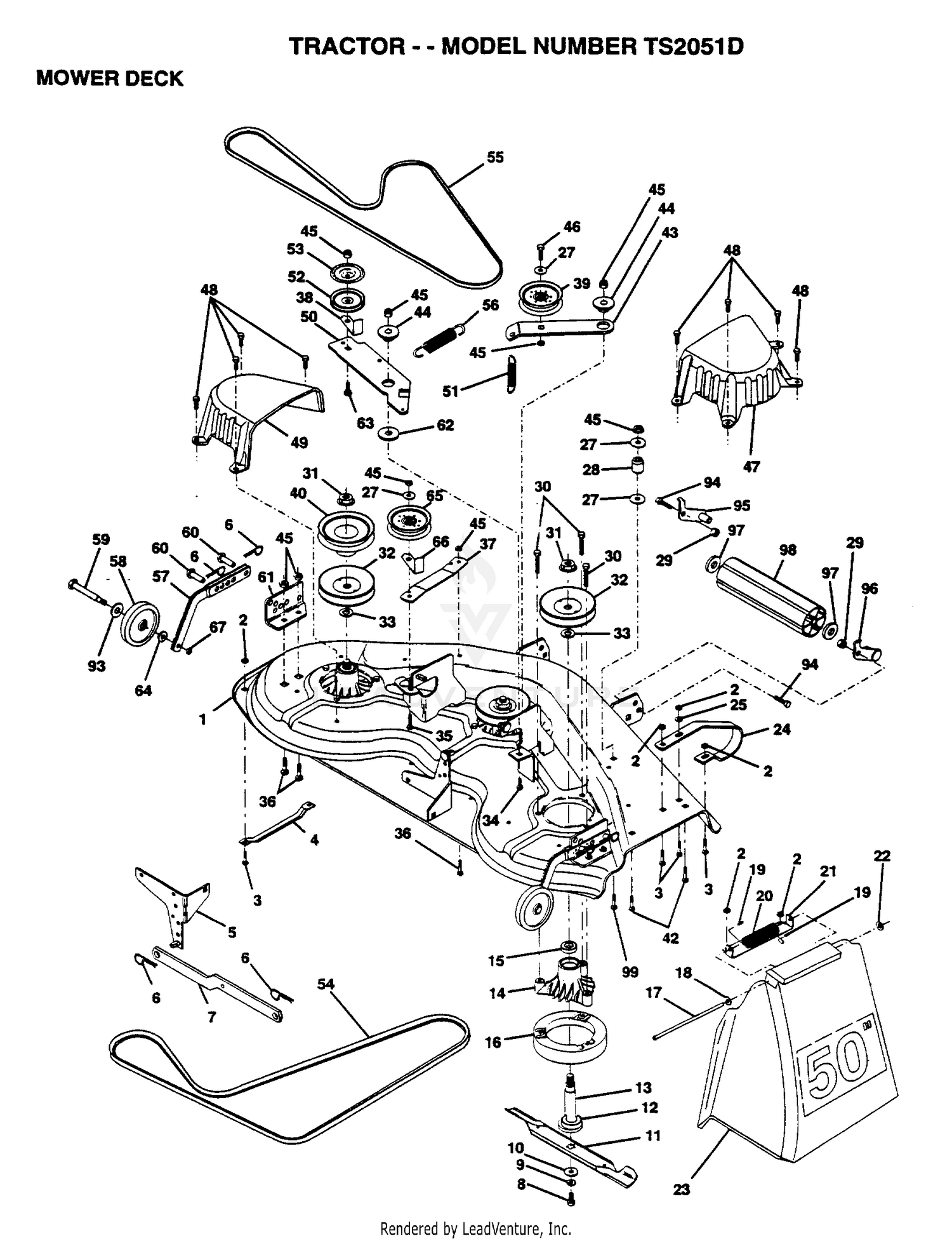 MOWER DECK