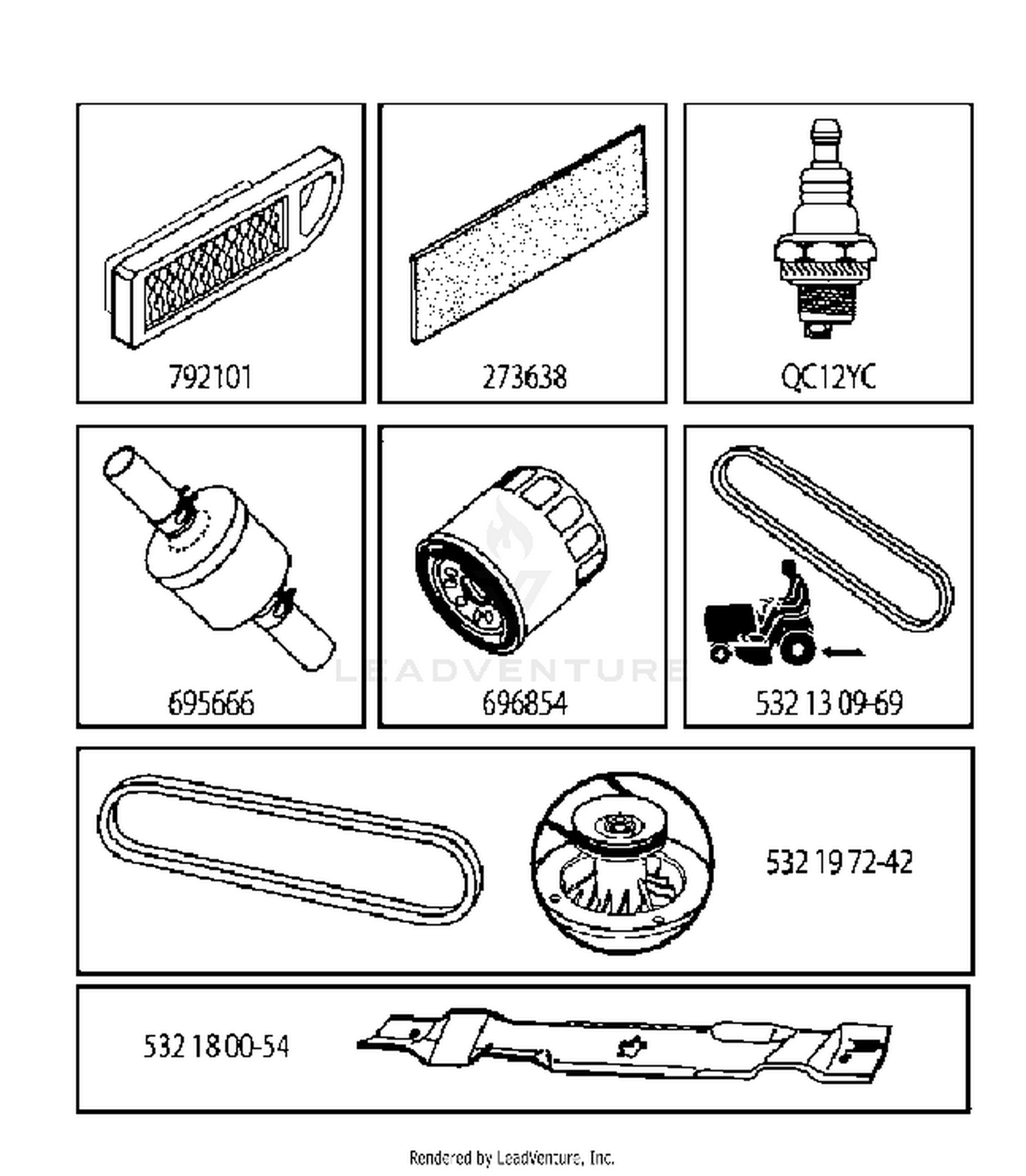 FREQUENTLY USED PARTS