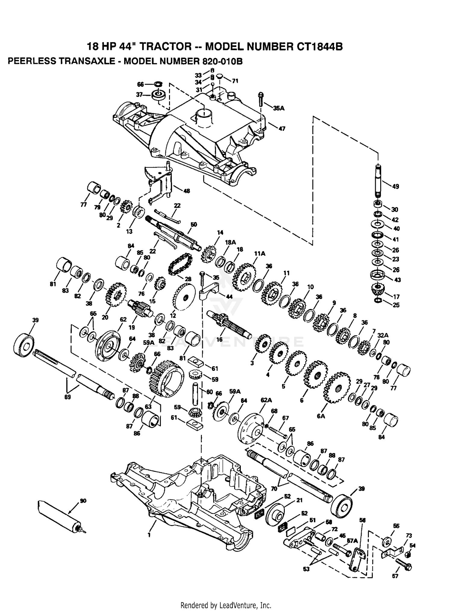 PEERLESS TRANSAXLE