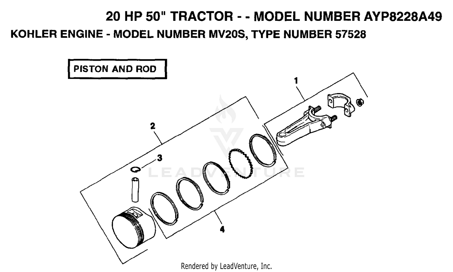 Piston And Rod
