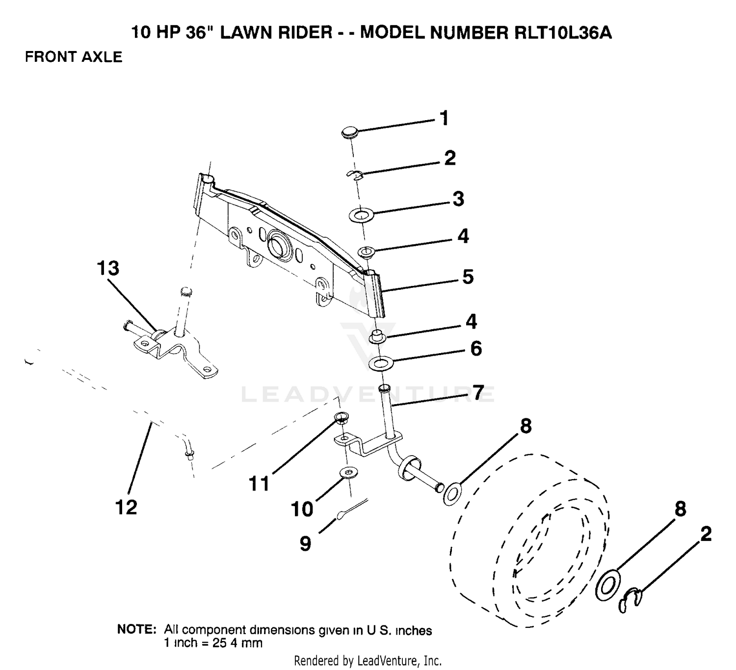 FRONT AXLE