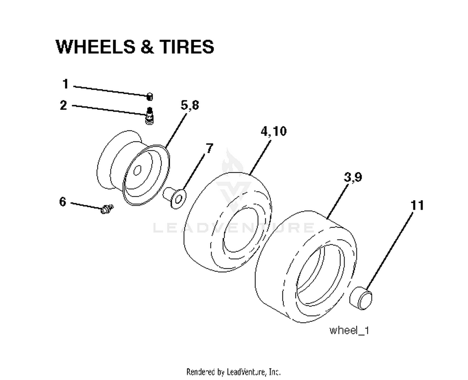WHEELS TIRES