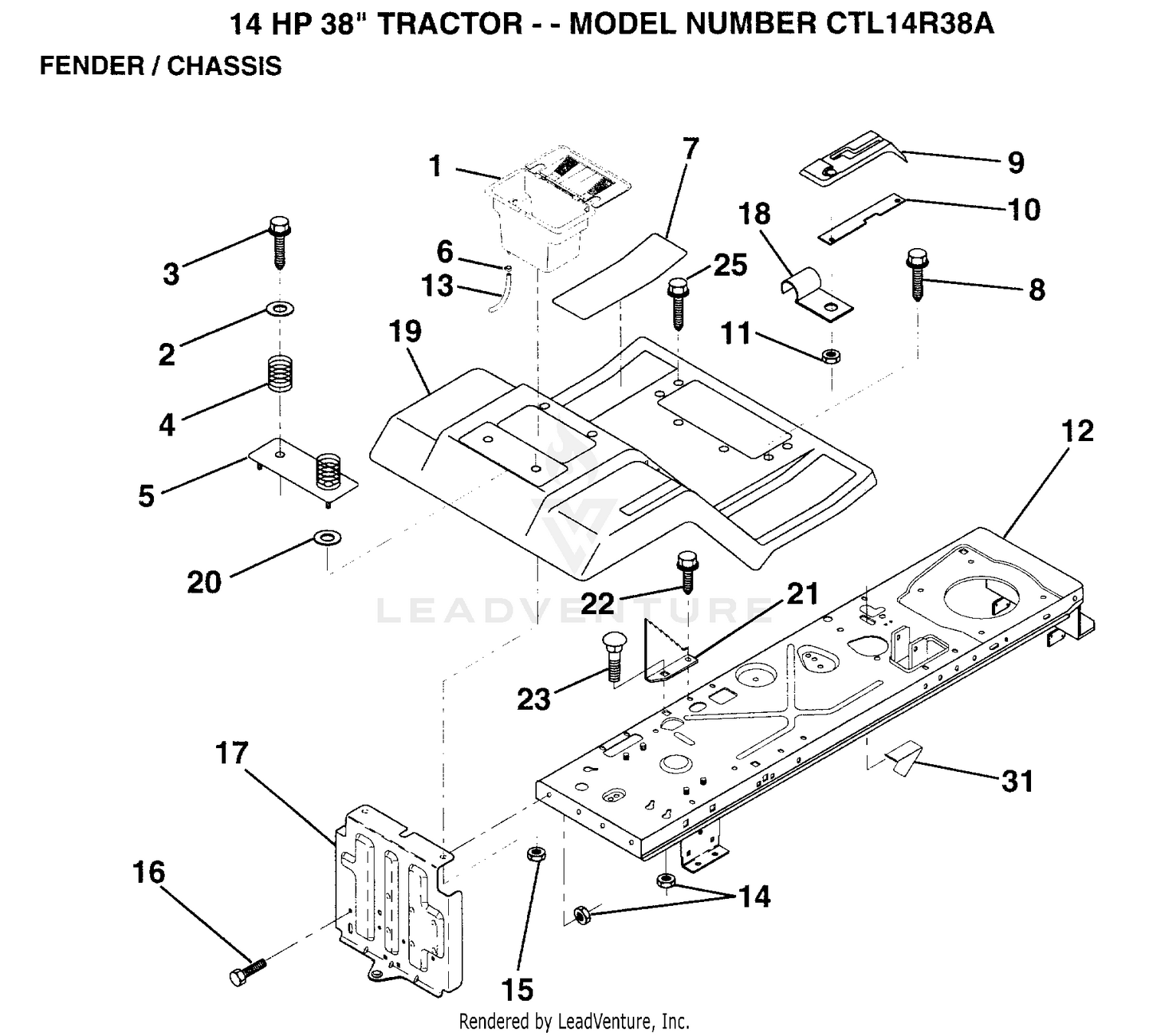 FENDER/CHASSIS