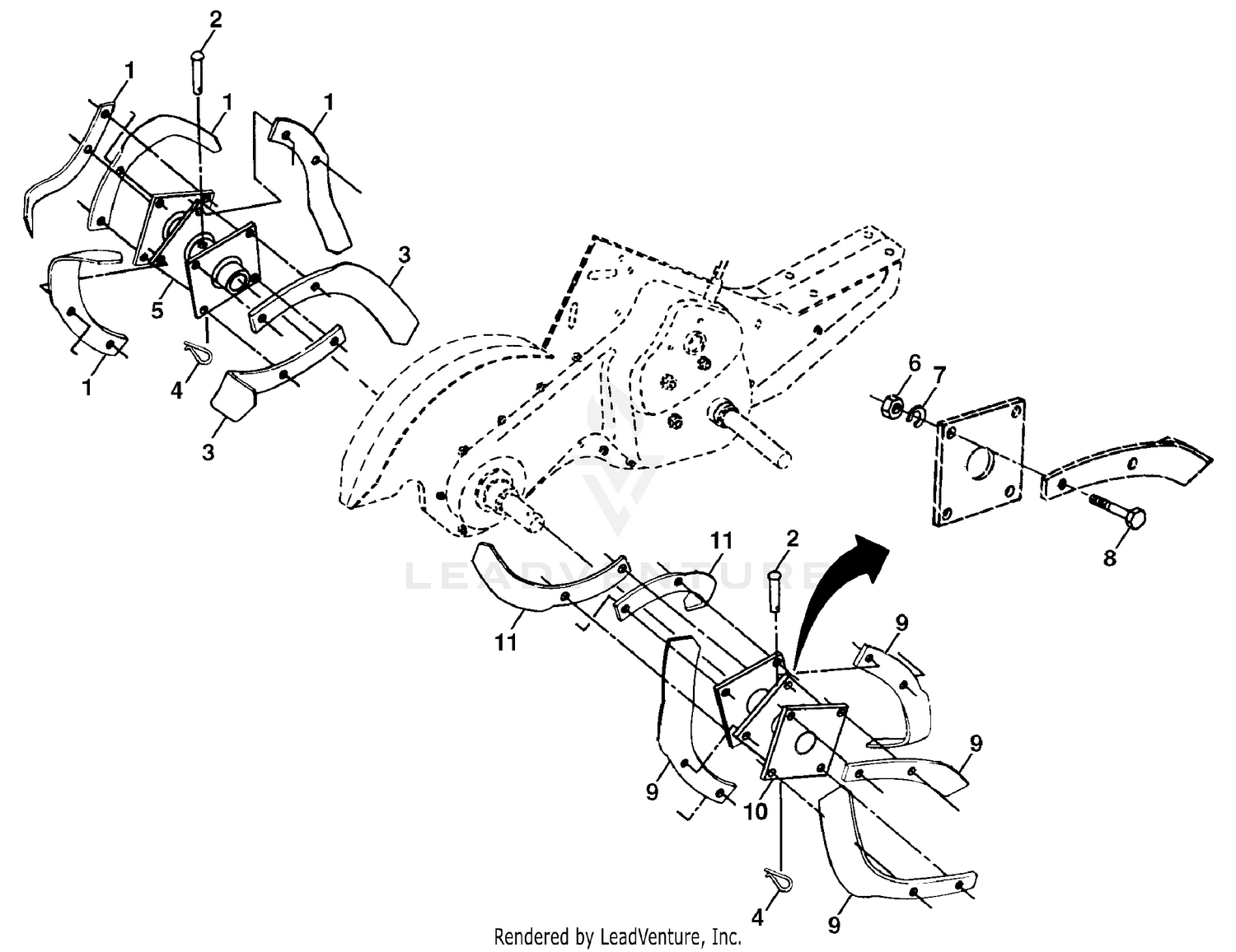 Tine Assembly