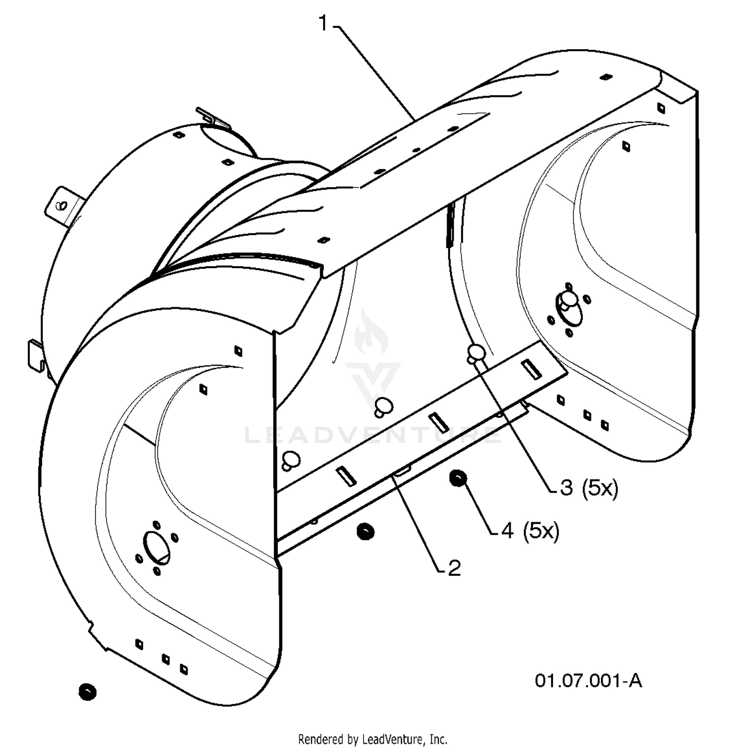 Auger Housing/Impeller Assembly