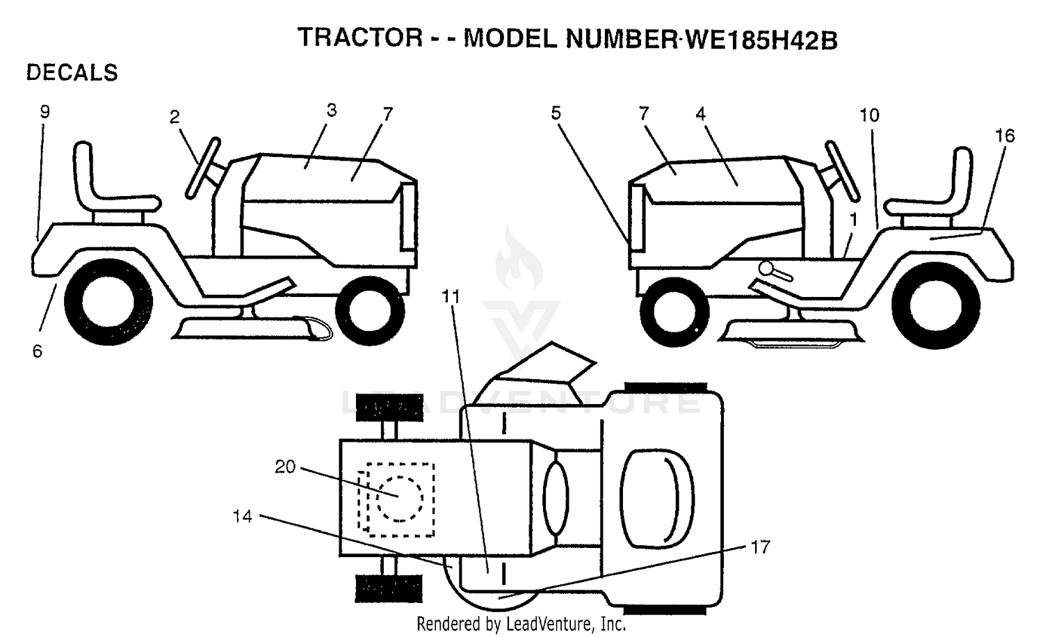 Assembly diagram