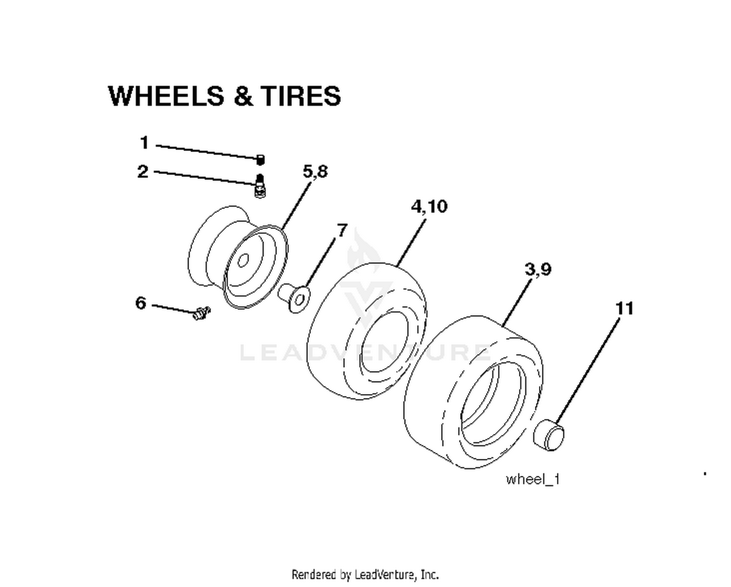 WHEELS TIRES