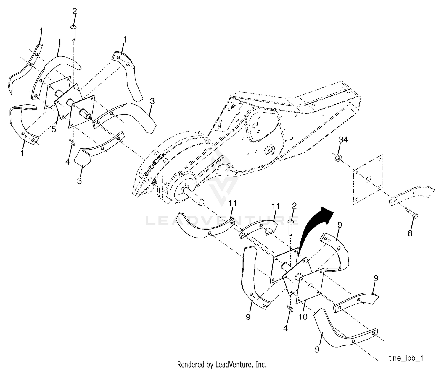 Tine Assembly