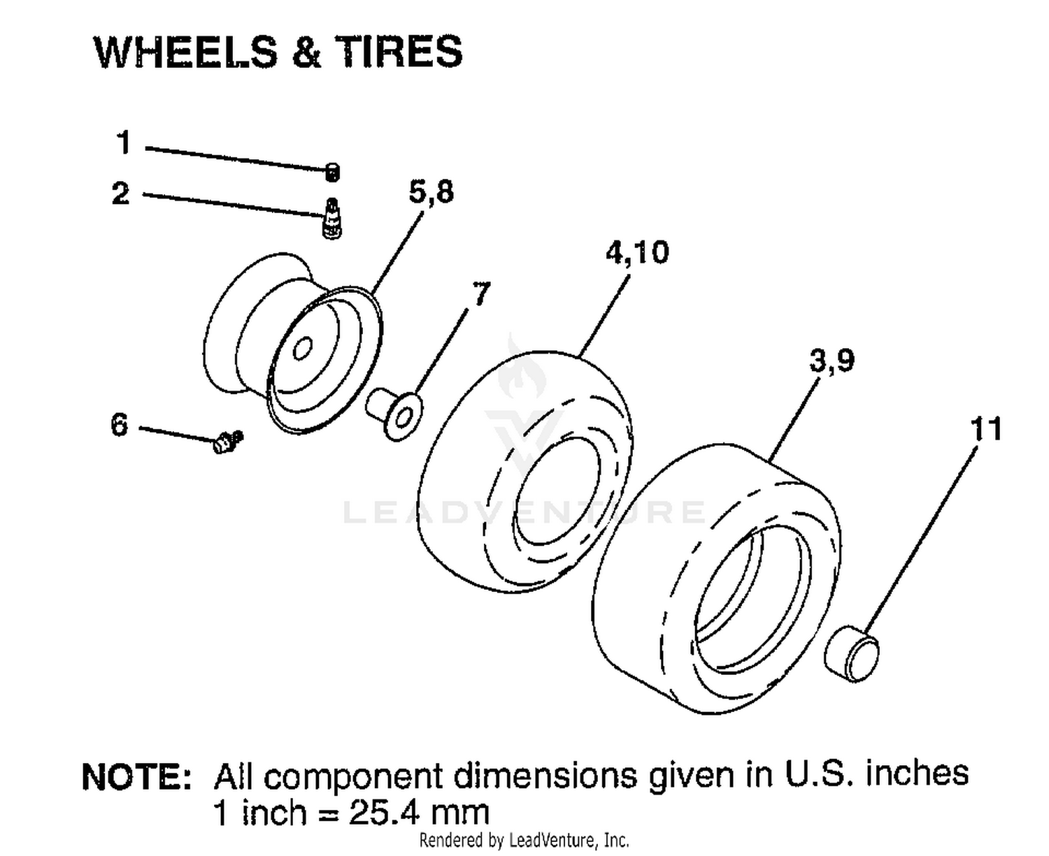 WHEELS AND TIRES