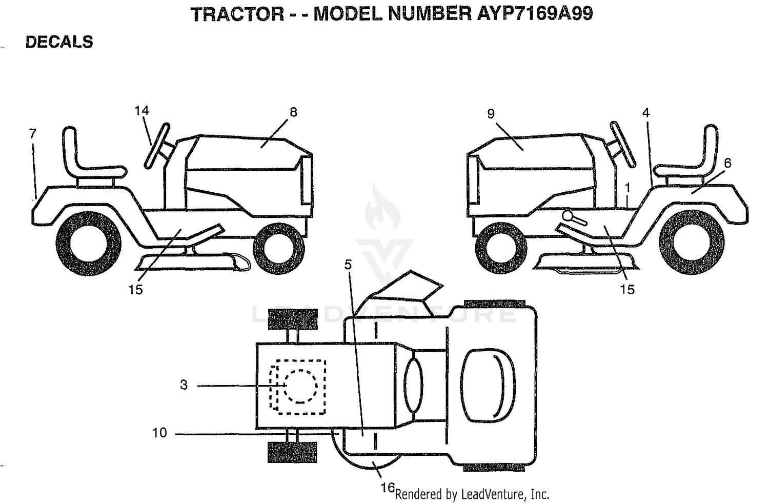 Assembly diagram