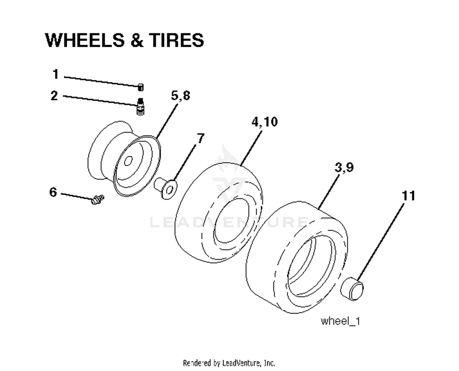 WHEELS TIRES