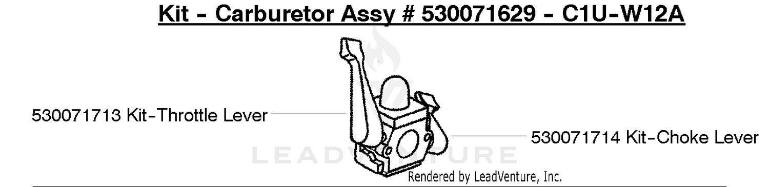 Kit - Carburetor Assy