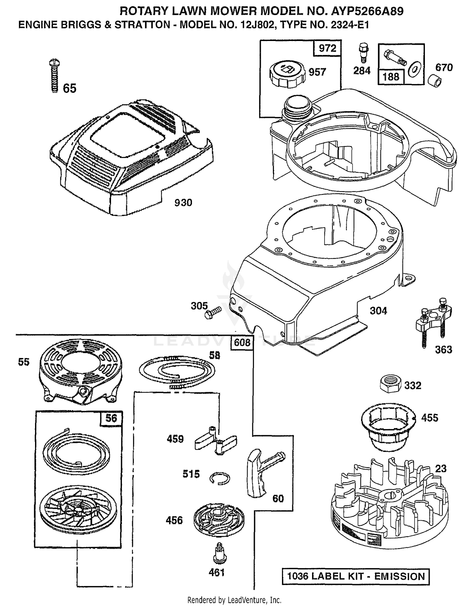 ENGINE-BRIGGS AND STRATTON