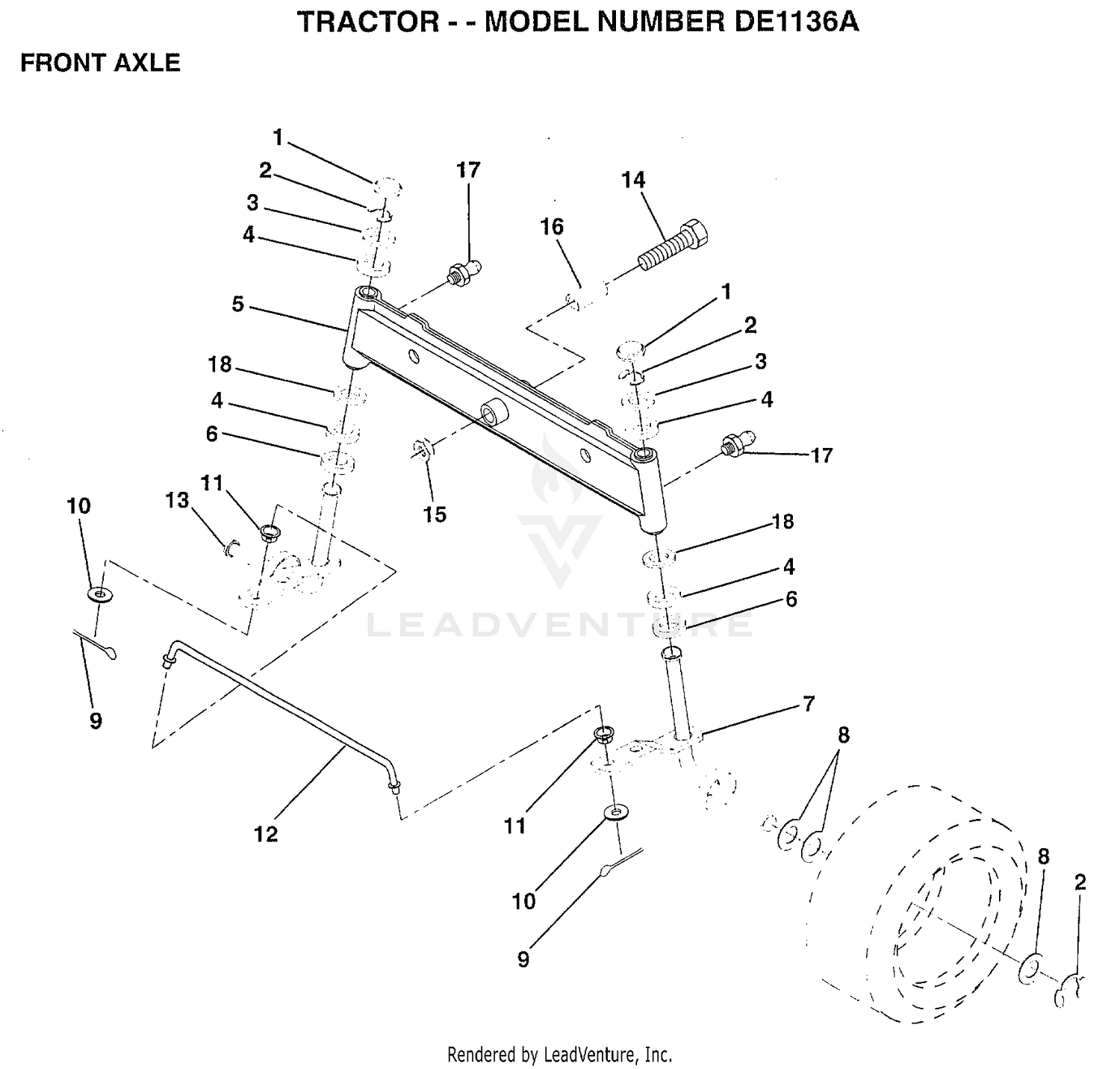 FRONT AXLE