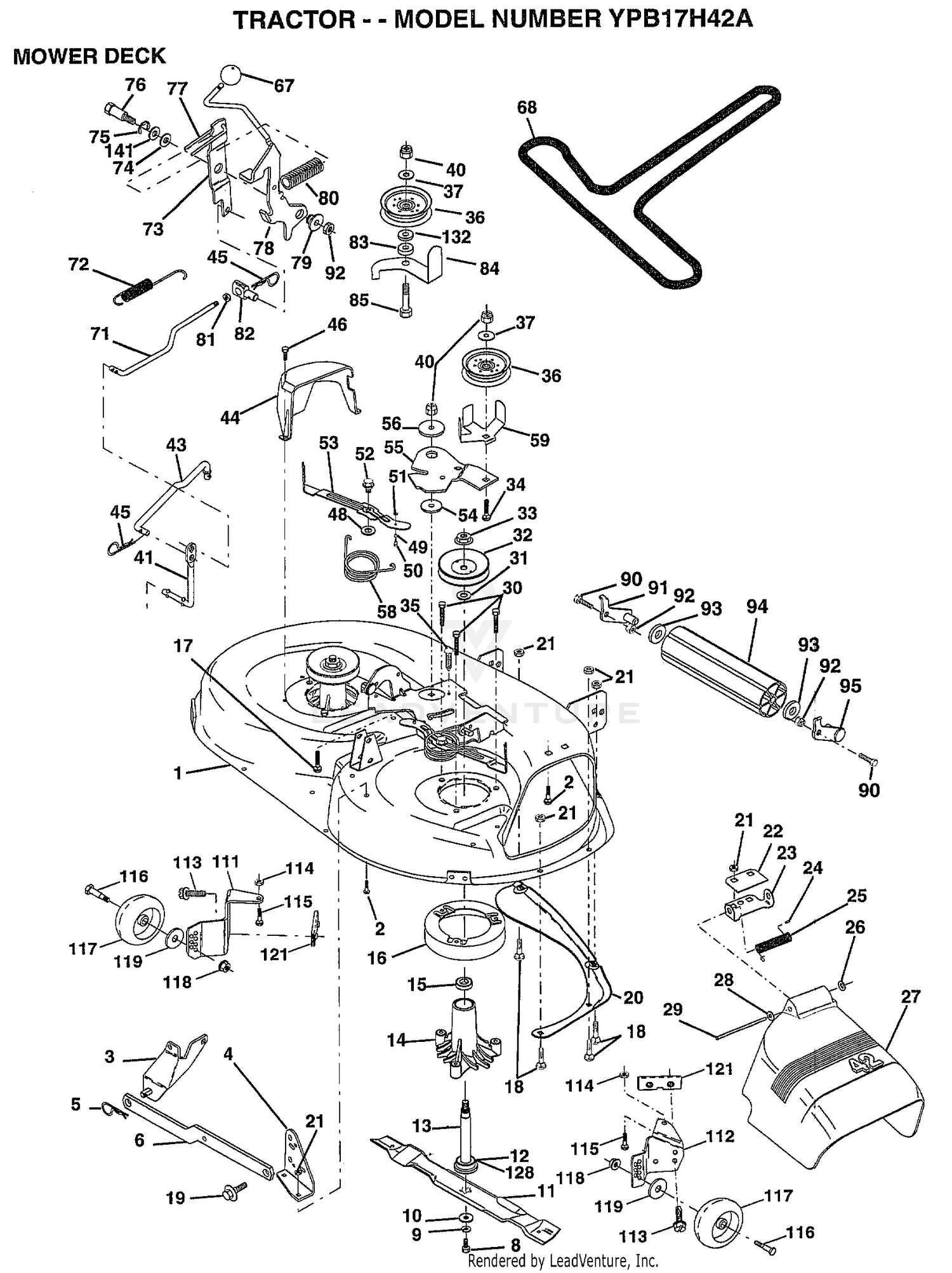 MOWER DECK
