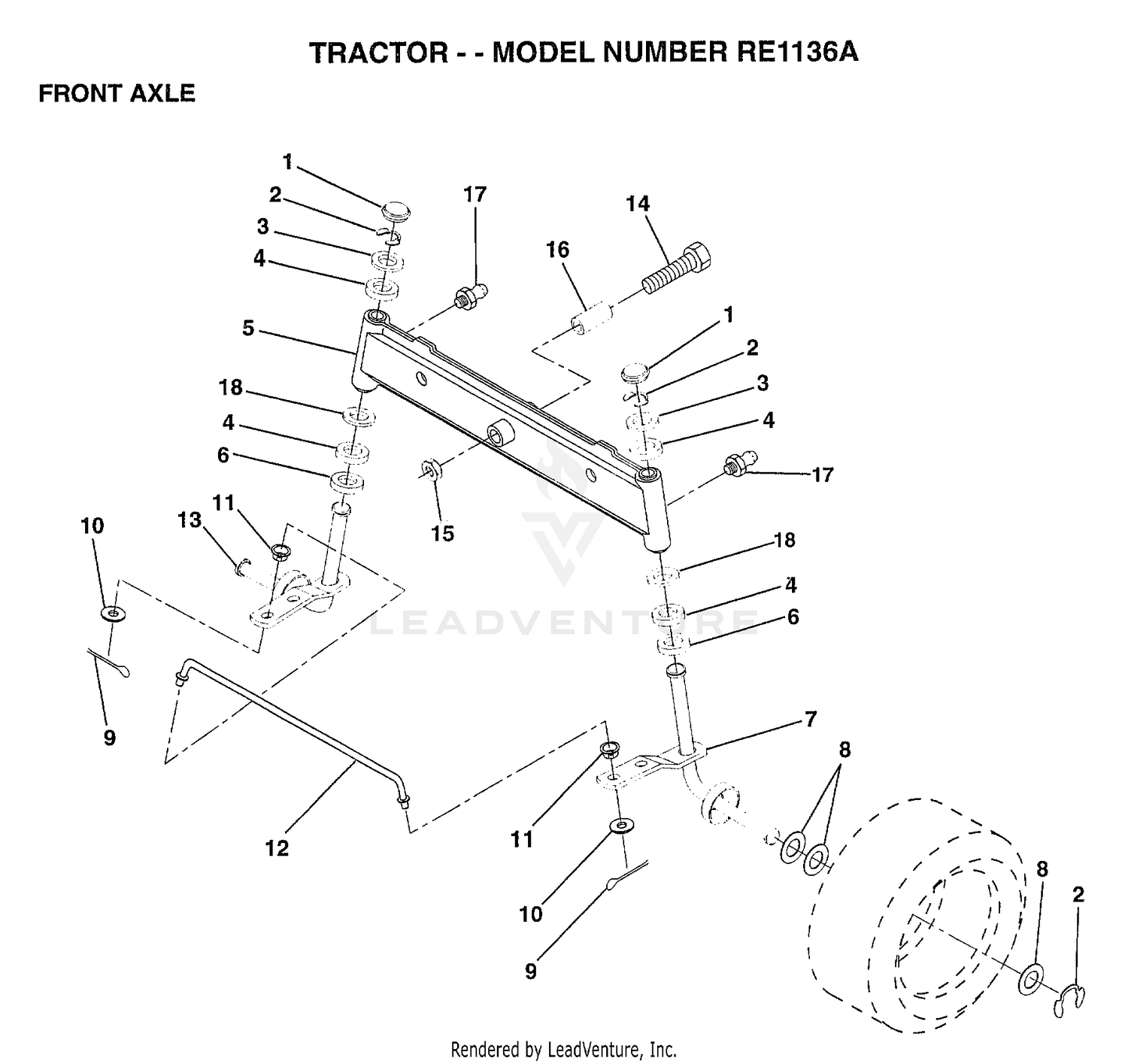 FRONT AXLE