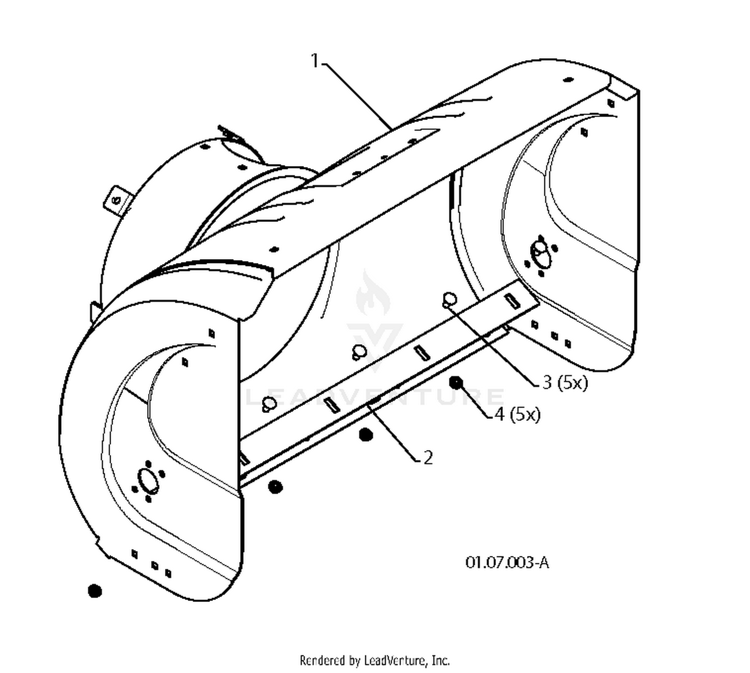 AUGER HOUSING IMPELLER