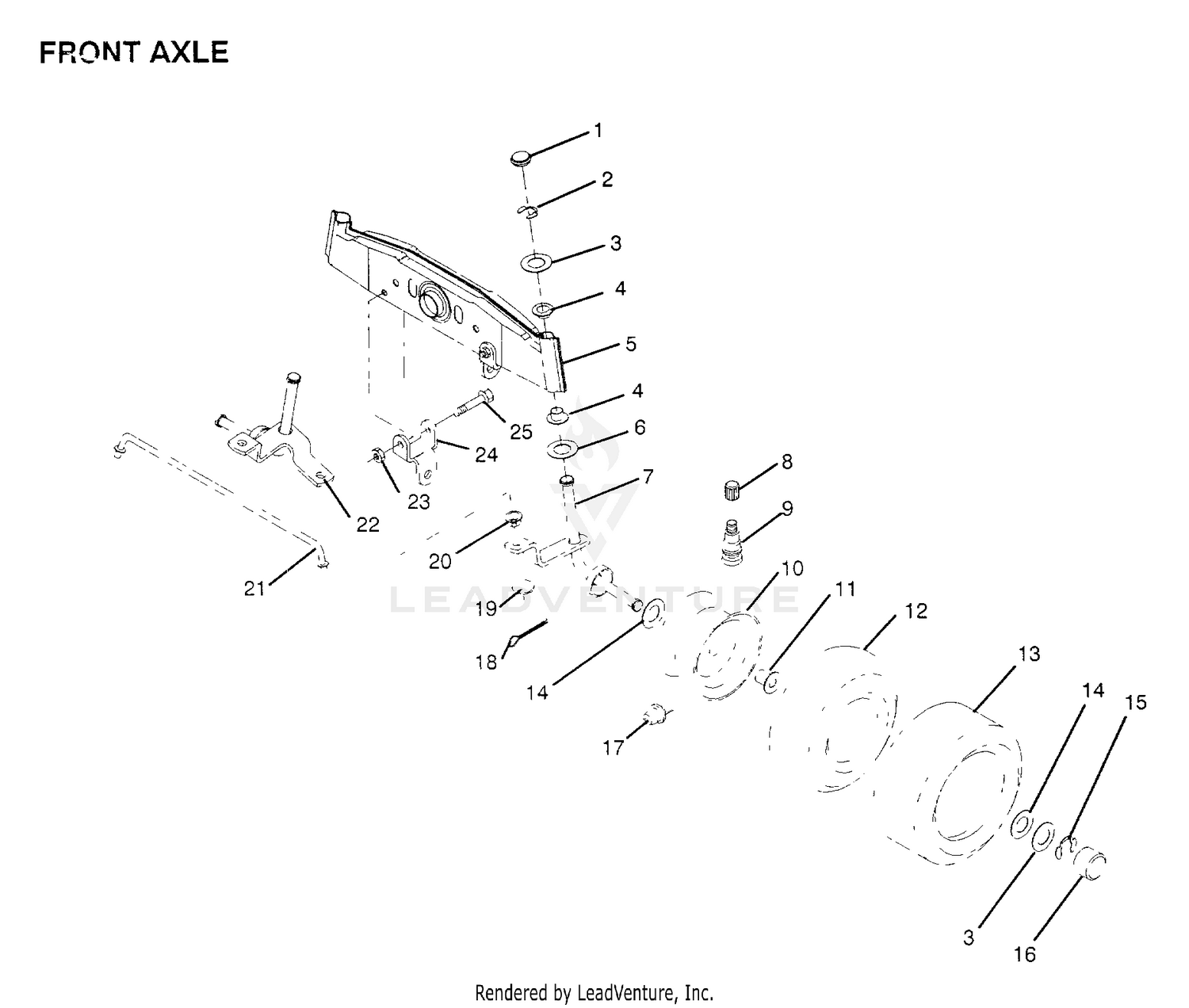 FRONT AXLE