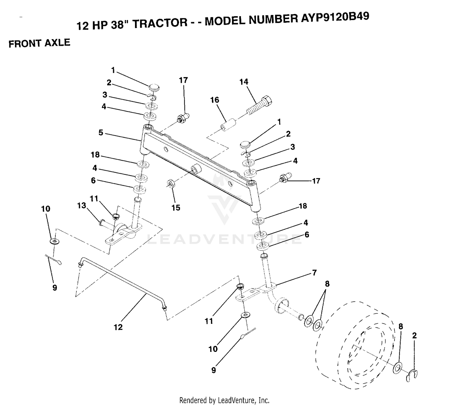 FRONT AXLE