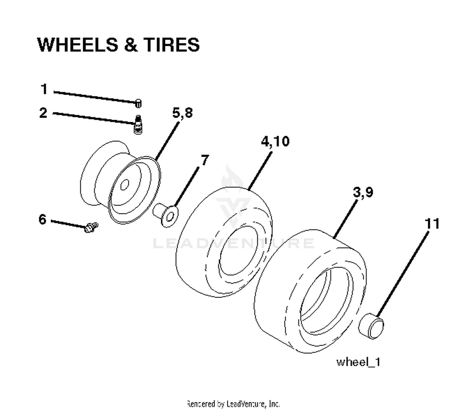 WHEELS TIRES