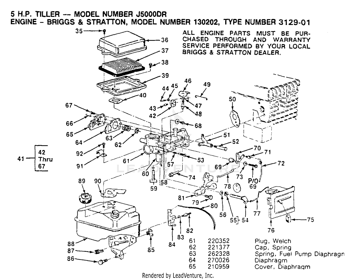 Assembly diagram