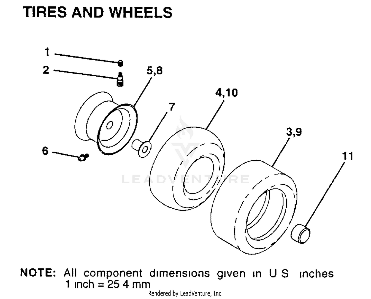 WHEELS AND TIRES