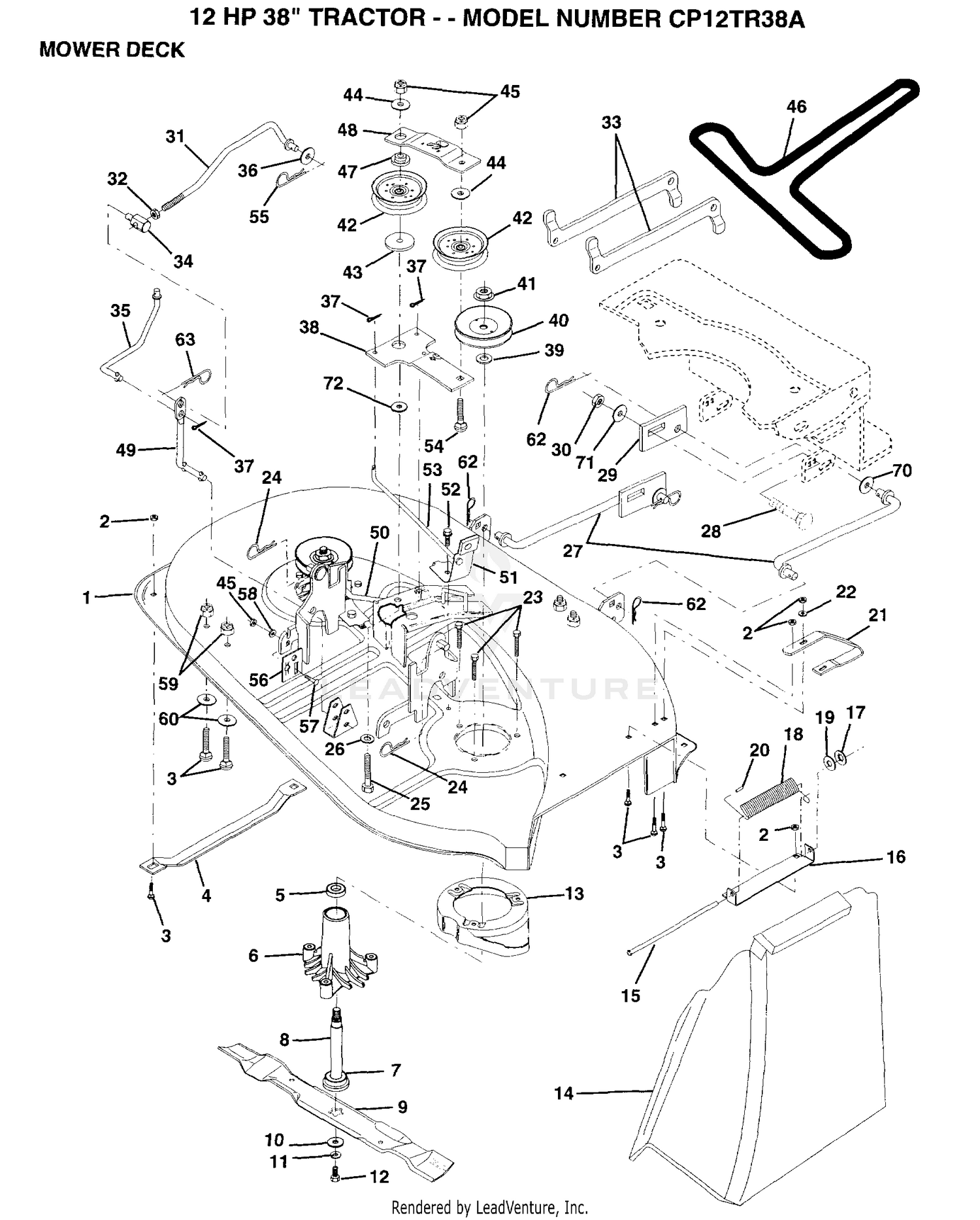 MOWER DECK