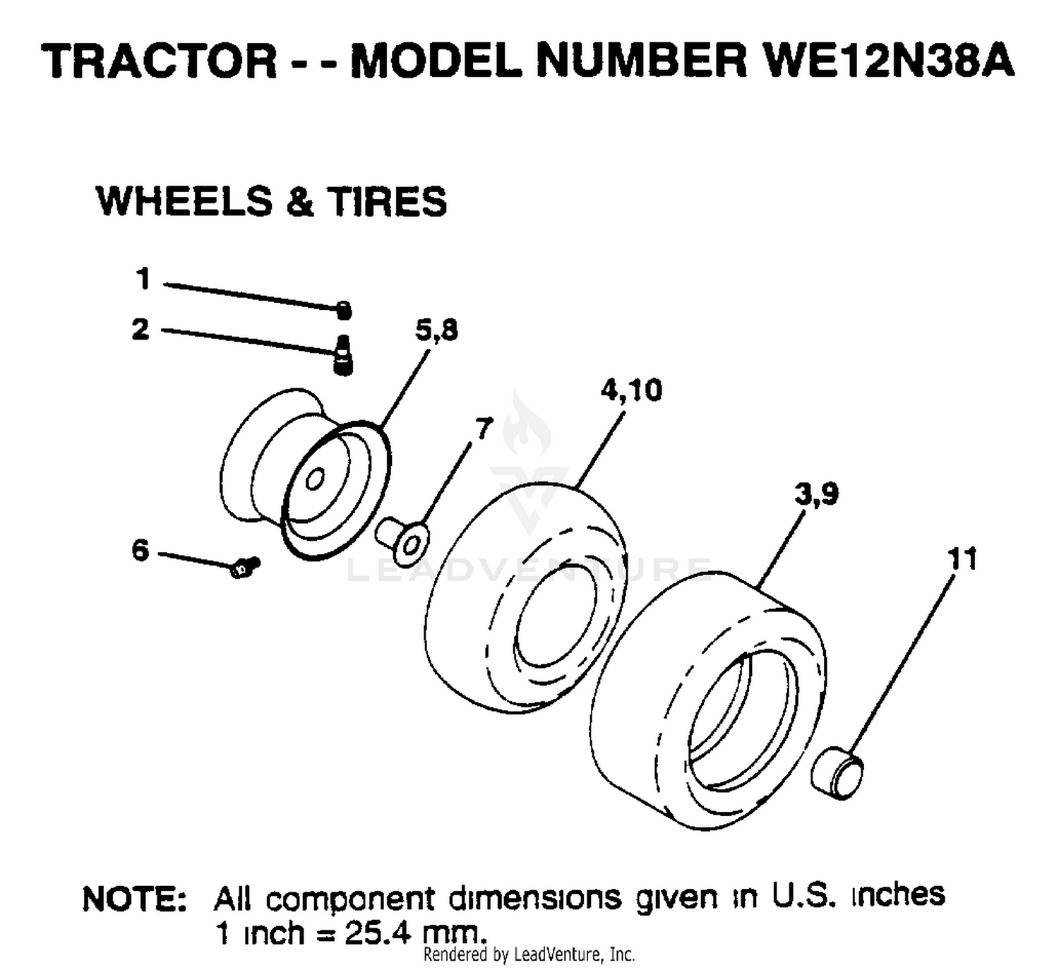 WHEEL AND TIRES