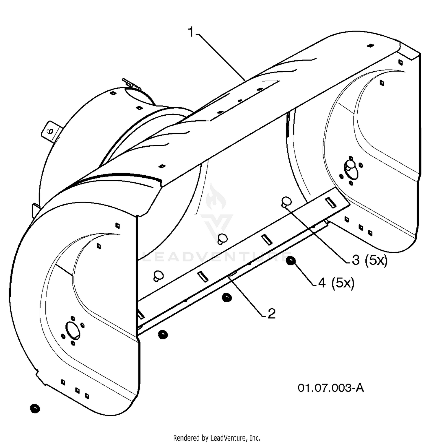 Auger Housing/Impeller Assembly