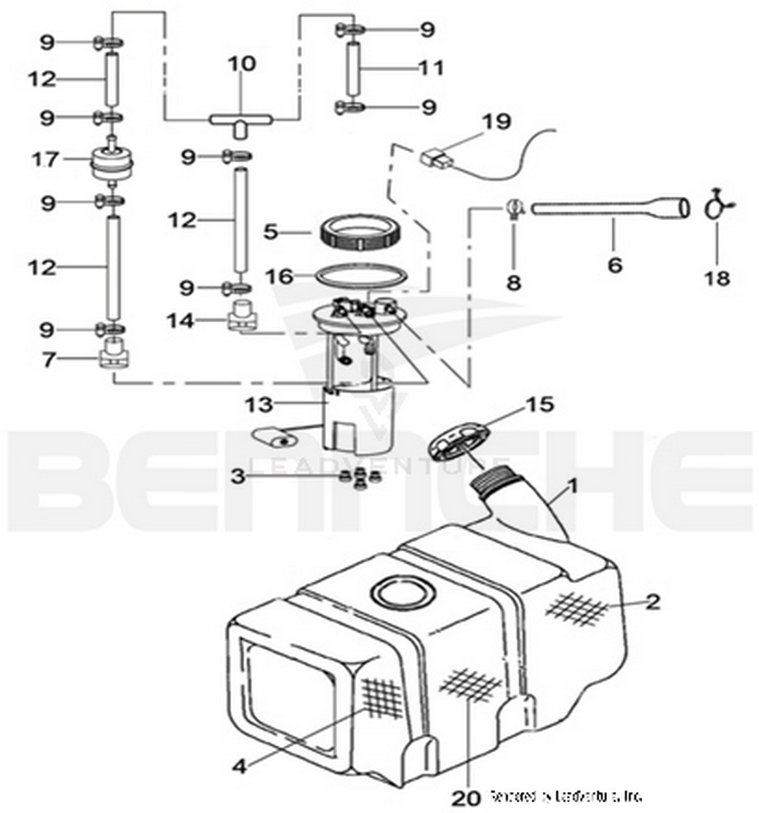 Assembly diagram