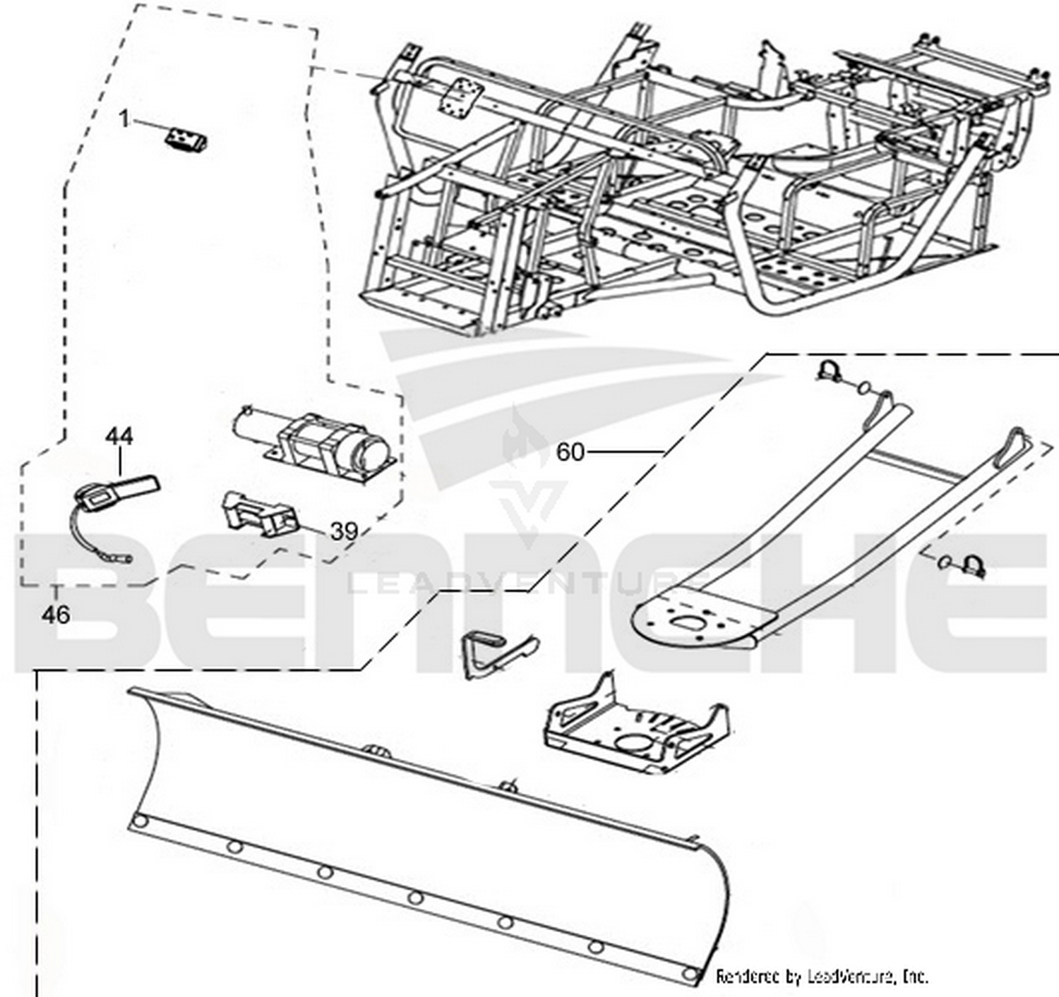 SNOW PLOW & WINCH