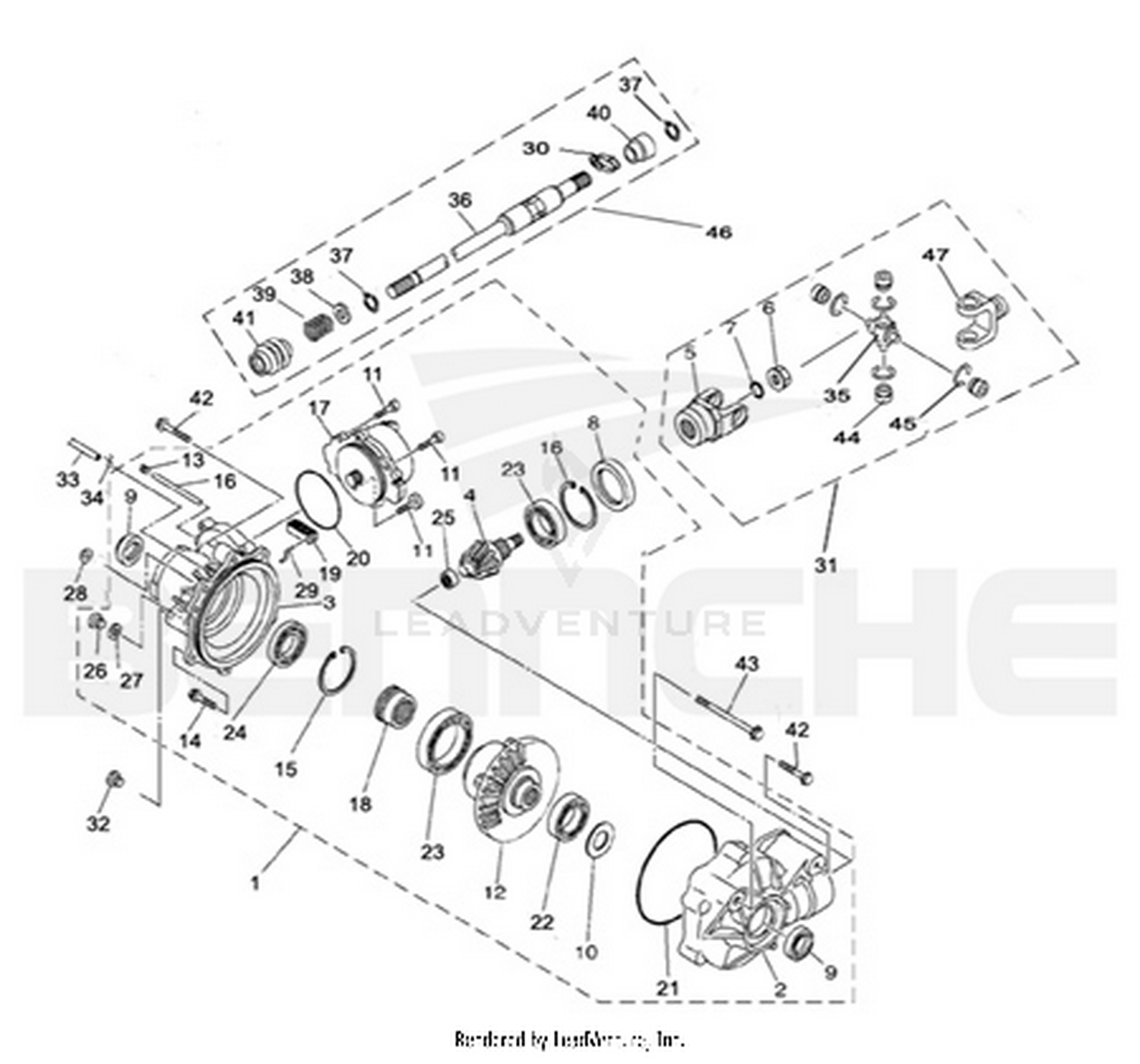 FRONT DIFFERENTIAL